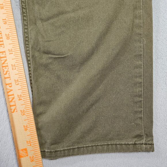 Polo Ralph Lauren Varick Slim Fit Straight Leg Jeans Mens Size 38x28 Olive Green - Picture 14 of 15